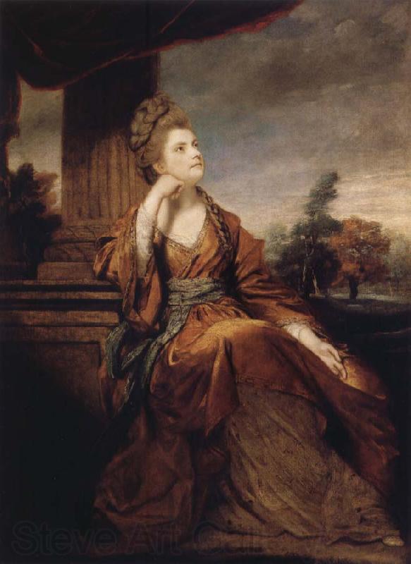 Sir Joshua Reynolds Maria,Duchess of Gloucester France oil painting art